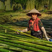 Tác phẩm Làng nghề tre trúc Bắc Ninh nhiếp ảnh Trần Văn Toàn